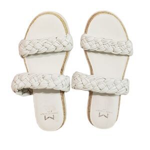 Marc Fisher Leather Braided Sandals